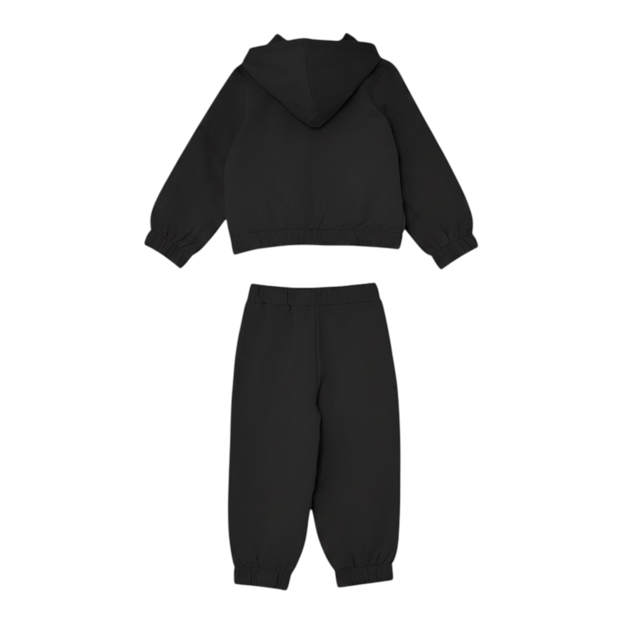 Liu Jo Completo 2 Pezzi Felpa-Pantalone tinta unita Nero per Neonata KF5044XX NERO LIU JO 