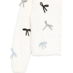 Liu Jo Maglia tinta unita con Applicazioni Bianco per Bambina KF5051 BIANCO LIU JO 