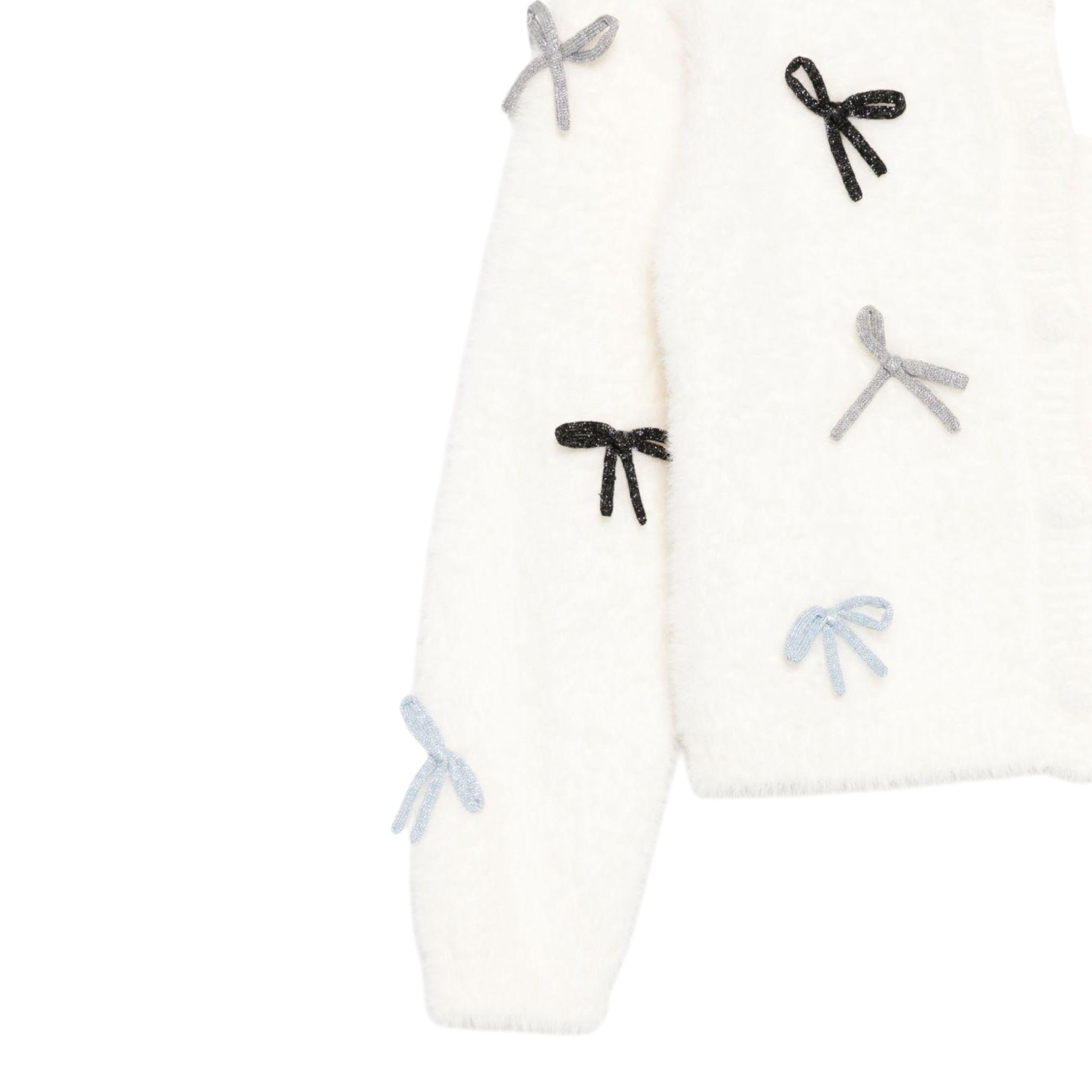 Liu Jo Maglia tinta unita con Applicazioni Bianco per Bambina KF5051XX BIANCO LIU JO 