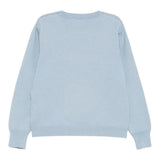 Liu Jo Maglia Girocollo tinta unita con Ricami Azzurro per Bambina KF5057X AZZURRO LIU JO 