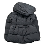 Liu Jo Giubbino tinta unita con Cappuccio Nero per Bambina KF5059X NERO LIU JO 