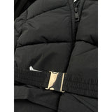 Liu Jo Giubbino tinta unita con Cappuccio Nero per Bambina KF5059X NERO LIU JO 