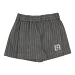 Liu Jo Short tinta unita con Fantasia A Righe Grigio per Bambina KF5064XX GRIGIO LIU JO 