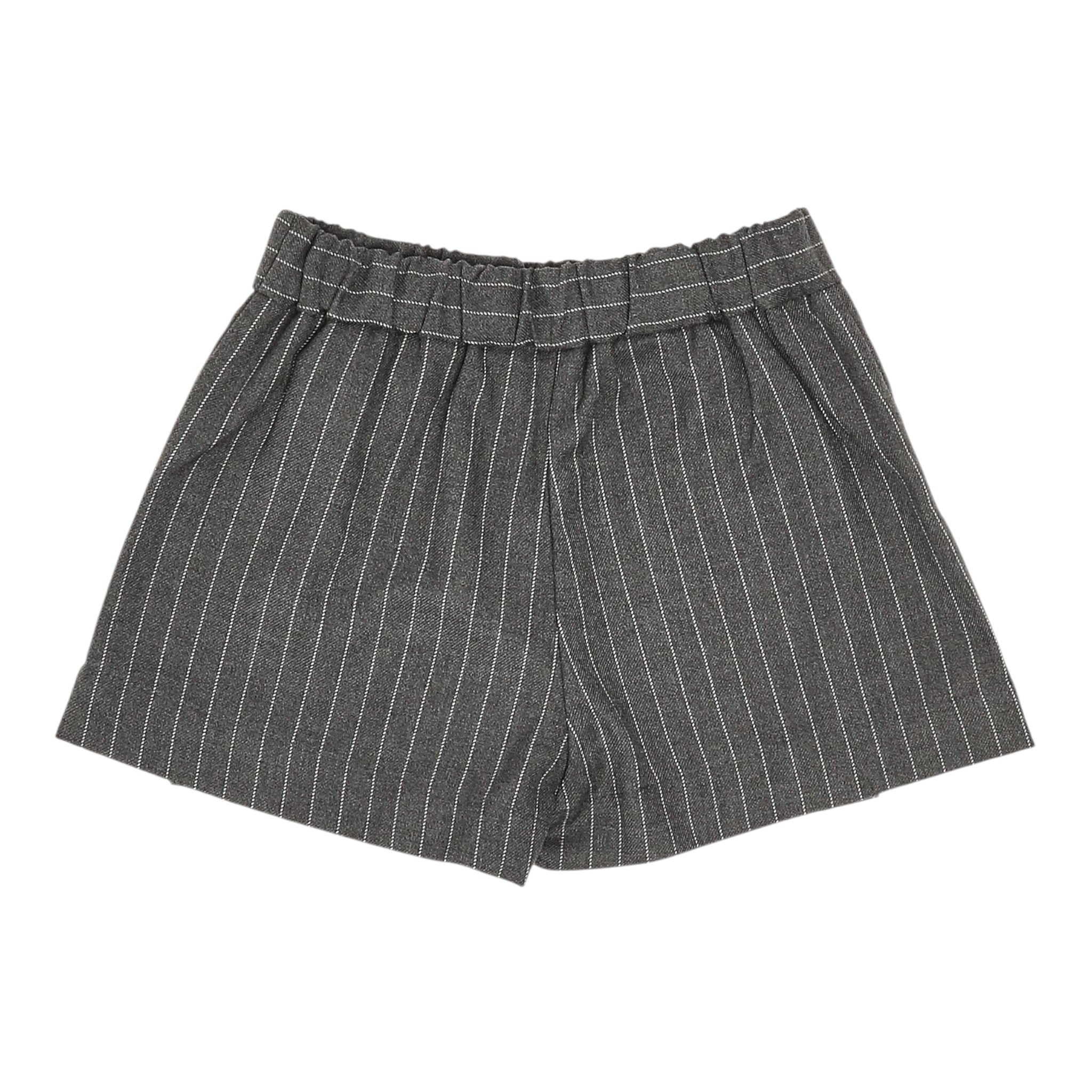 Liu Jo Short tinta unita con Fantasia A Righe Grigio per Bambina KF5064XX GRIGIO LIU JO 