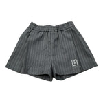Liu Jo Short tinta unita con Fantasia A Righe Grigio per Neonata KF5064XXXX GRIGIO LIU JO 