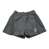 Liu Jo Short tinta unita con Fantasia A Righe Grigio per Neonata KF5064XXXX GRIGIO LIU JO 