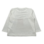 Liu Jo Shirt Girocollo tinta unita con Logo Bianco per Bambina KF5087J BIANCO LIU JO 