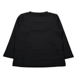 Liu Jo Shirt Girocollo tinta unita con Logo Nero per Neonata KF5087 NERO LIU JO 