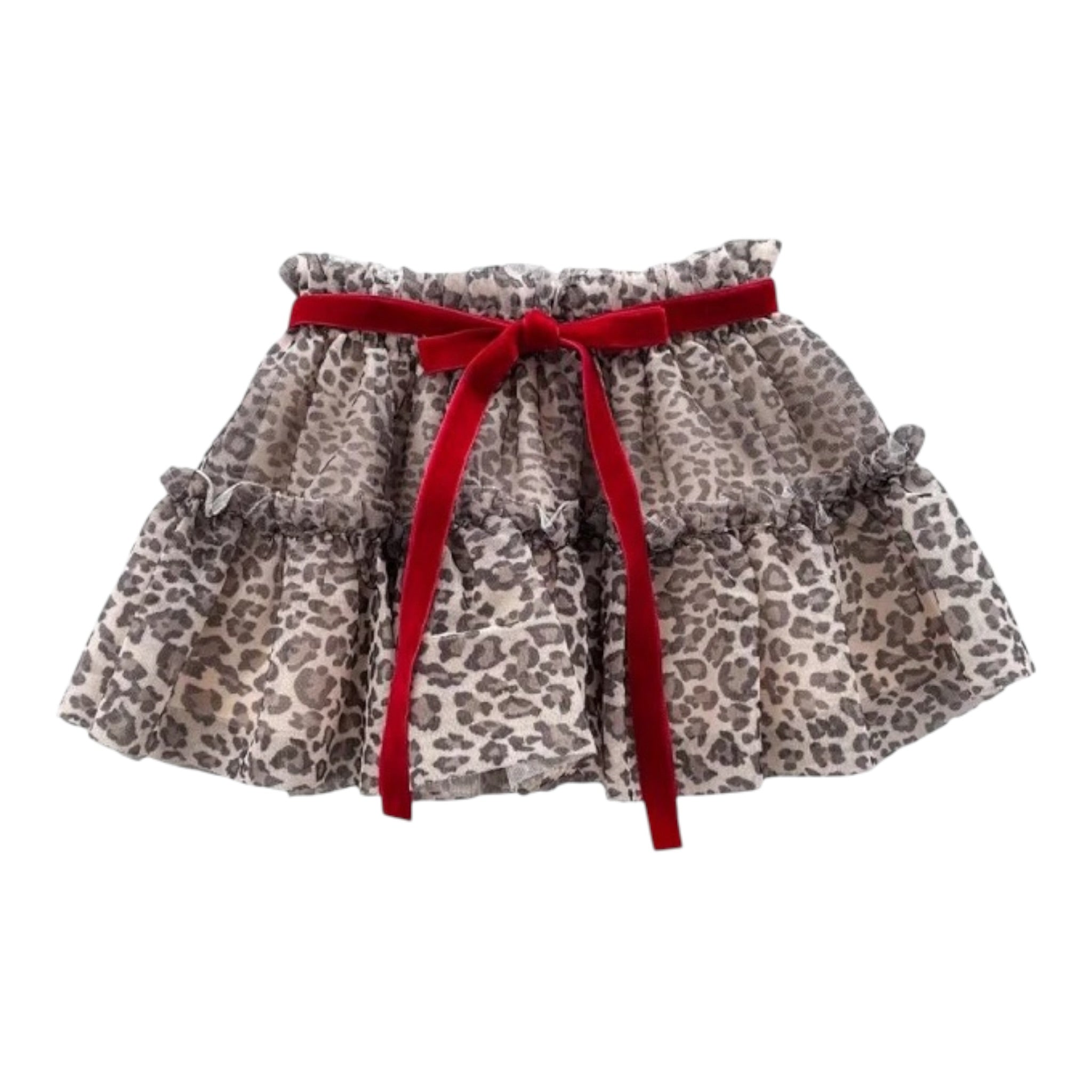 Liu Jo Gonna tinta unita Fantasia Maculata Beige per Bambina KF5103XXXJ BEIGE LIU JO 