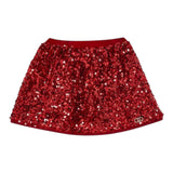 Liu Jo Gonna tinta unita con Paillettes Rosso per Bambina KF5105XXJ ROSSO LIU JO 