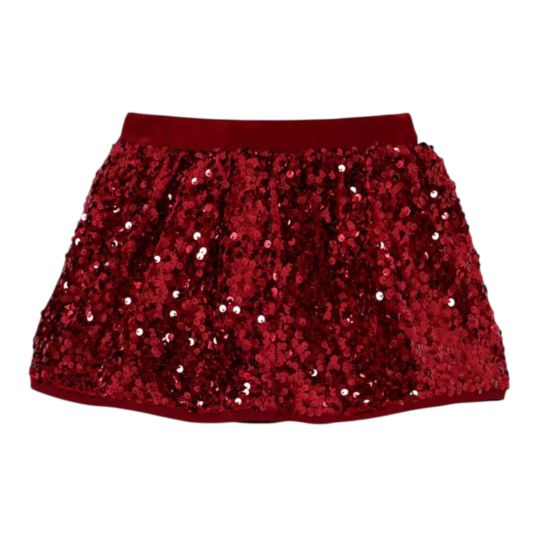 Liu Jo Gonna tinta unita con Paillettes Rosso per Neonata KF5105XXXX ROSSO LIU JO 