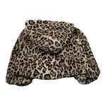 Liu Jo Pelliccia con Cappuccio Fantasia Maculata Marrone per Bambina KF5106XJ MARRONE LIU JO 