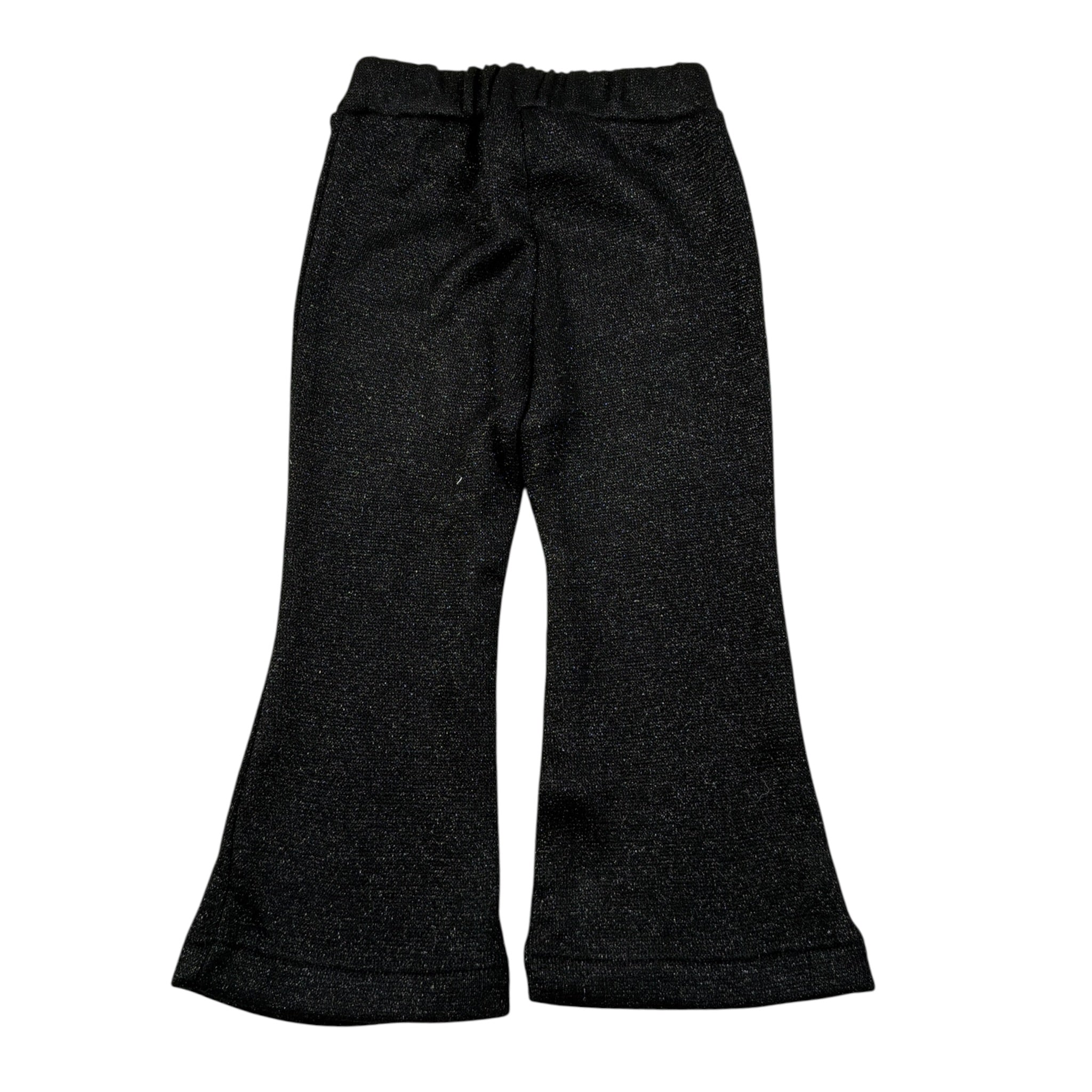Liu Jo Pantalone Modello A Zampa tinta unita Nero per Neonata KF5115 NERO LIU JO 
