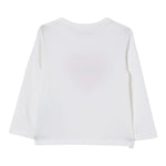 Liu Jo Shirt Girocollo tinta unita con Stampa Bianco per Bambina KF5117 BIANCO LIU JO 