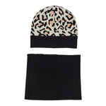 Liu Jo Set Cappello-Sciarpa Fantasia Maculata Beige/Nero per Bambina KF5123 BEIGE/NERO LIU JO 