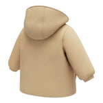 Liu Jo Cappotto tinta unita con Cappuccio Cammello per Neonata KF5127 CAMMELLO LIU JO 