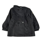 Liu Jo Cappotto tinta unita con Cappuccio Nero per Neonata KF5127XN NERO LIU JO 