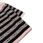 Liu Jo Abito Manica Lunga tinta unita con Logo Rosa per Neonata KF5130XXN ROSA LIU JO 
