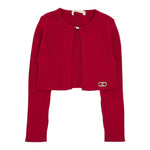 Liu Jo Coprispalle Tinta con Logo Rosso per Neonata LF5025 ROSSO LIU JO 