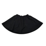 Liu Jo Gonna tinta unita con Elastico In Vita Nero per Bambina LF5085 NERO LIU JO 