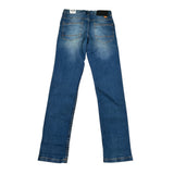 Losan Jeans tinta unita con Girovita Regolabile Blu per Bambino 6P10AL BLU LOSAN 