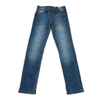 Losan Jeans tinta unita con Girovita Regolabile Blu per Bambino 6P10AL BLU LOSAN 