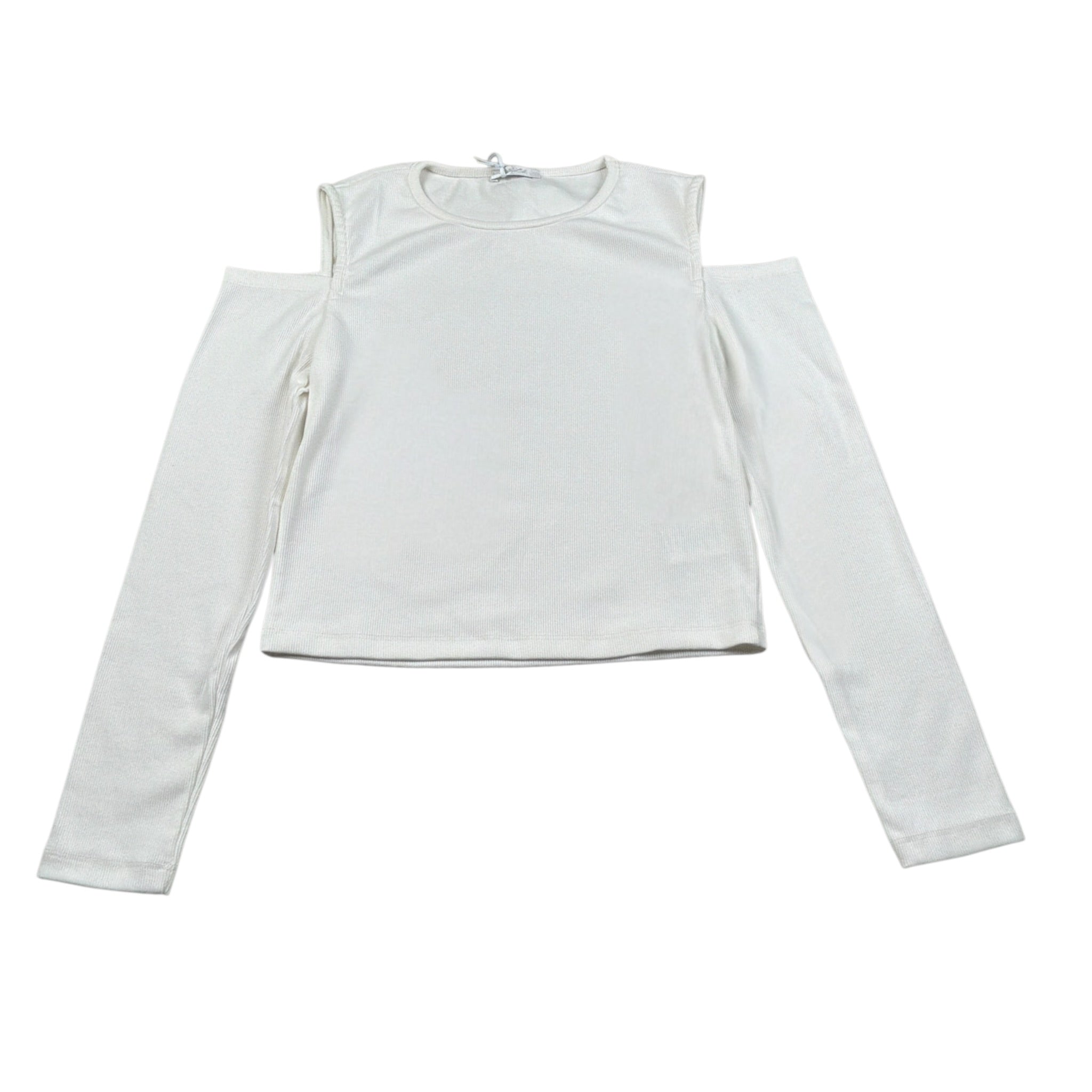 Lu Lu By Miss Grant Shirt Girocollo tinta unita Bianco per Bambina 0LL3924 BIANCO LU LU BY MISS GRANT 