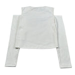 Lu Lu By Miss Grant Shirt Girocollo tinta unita Bianco per Bambina 0LL3924 BIANCO LU LU BY MISS GRANT 