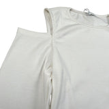Lu Lu By Miss Grant Shirt Girocollo tinta unita Bianco per Bambina 0LL3924 BIANCO LU LU BY MISS GRANT 