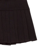 Lu Lu By Miss Grant Gonna tinta unita con Zip Nero per Bambina LL3713 NERO LU LU BY MISS GRANT 