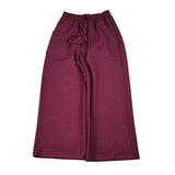 Lu Lu By Miss Grant Pantalone tinta unita Modello A Palazzo Bordeaux per Bambina LL3717 BORDEAUX LU LU BY MISS GRANT 