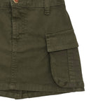 Lu Lu By Miss Grant Gonna tinta unita con Elastico In Vita Verde per Bambina LL3753X VERDE LU LU BY MISS GRANT 
