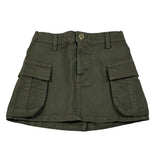 Lu Lu By Miss Grant Gonna tinta unita con Elastico In Vita Verde per Bambina LL3753XX VERDE LU LU BY MISS GRANT 