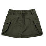 Lu Lu By Miss Grant Gonna tinta unita con Elastico In Vita Verde per Bambina LL3753XX VERDE LU LU BY MISS GRANT 