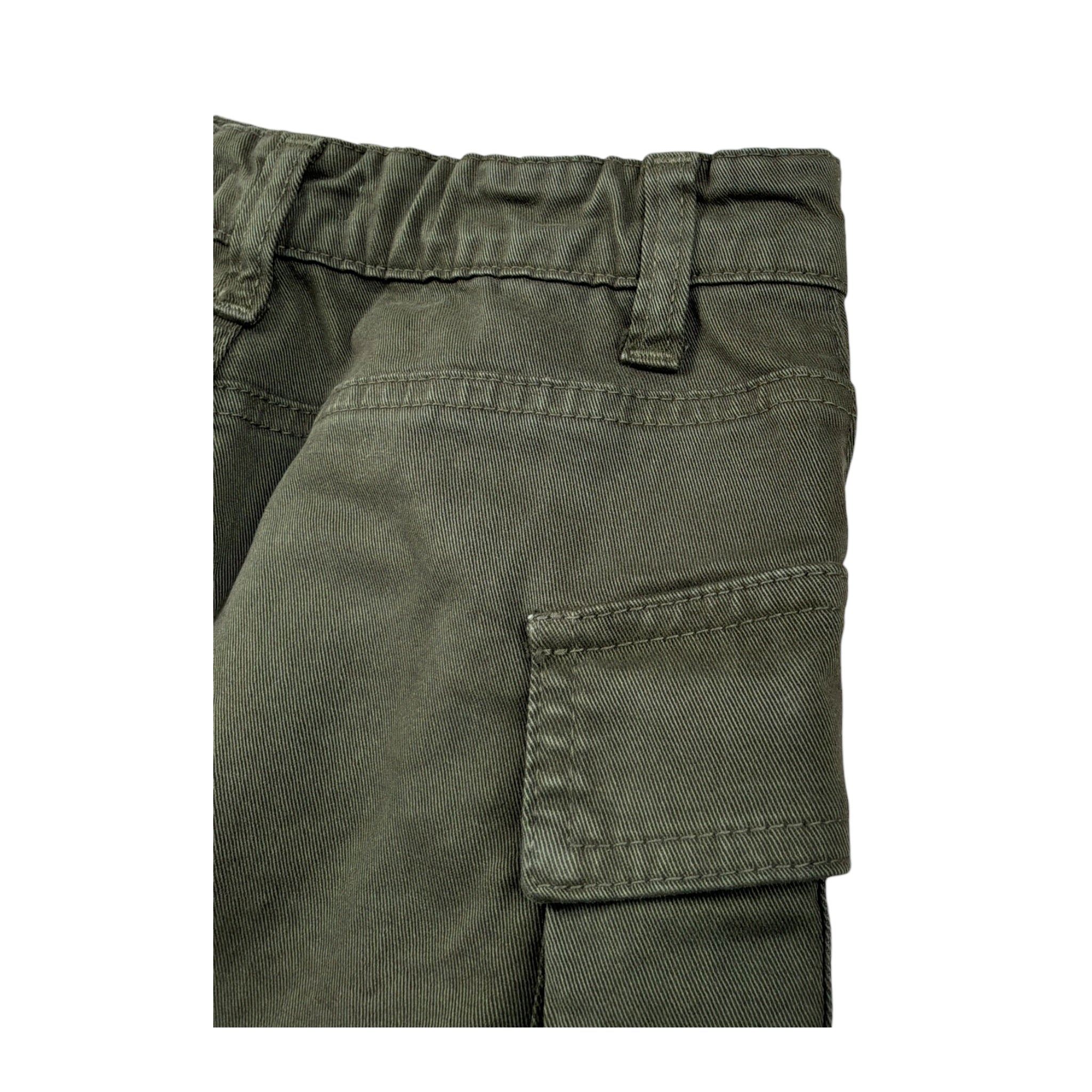 Lu Lu By Miss Grant Gonna tinta unita con Elastico In Vita Verde per Bambina LL3753XX VERDE LU LU BY MISS GRANT 