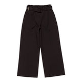 Lu Lu By Miss Grant Pantalone tinta unita con Cintura E Brillantini Nero per Bambina LL3806 NERO LU LU BY MISS GRANT 