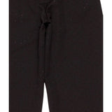 Lu Lu By Miss Grant Pantalone tinta unita con Cintura E Brillantini Nero per Bambina LL3806 NERO LU LU BY MISS GRANT 