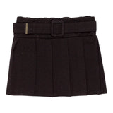 Lu Lu By Miss Grant Gonna tinta unita con Cintura E Brillantini Nero per Bambina LL3808 NERO LU LU BY MISS GRANT 