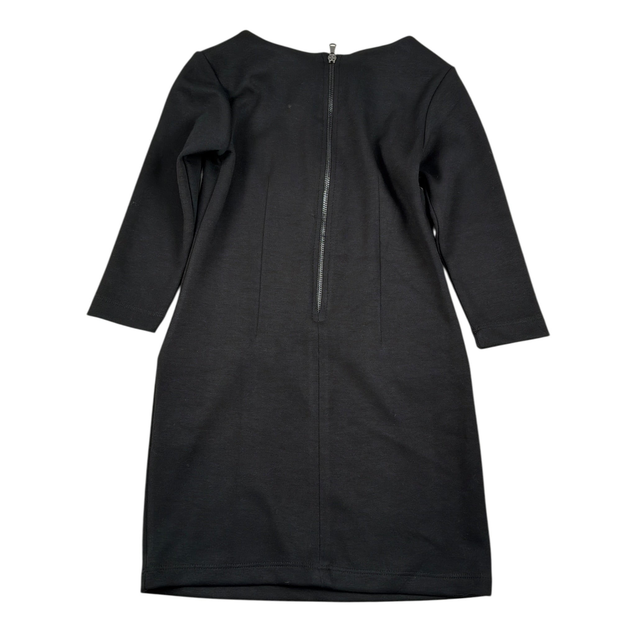 Lu Lu By Miss Grant Abito tinta unita Manica Lunga Nero per Bambina LL3864 NERO LU LU BY MISS GRANT 