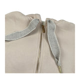 Lu Lu By Miss Grant Felpa tinta unita con Zip E Cappuccio Beige per Bambina LL3867X BEIGE LU LU BY MISS GRANT 