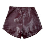 Lu Lu By Miss Grant Short Ecopelle tinta unita Bordeaux per Bambina LL3934X BORDEAUX LU LU BY MISS GRANT 