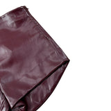 Lu Lu By Miss Grant Short Ecopelle tinta unita Bordeaux per Bambina LL3934X BORDEAUX LU LU BY MISS GRANT 