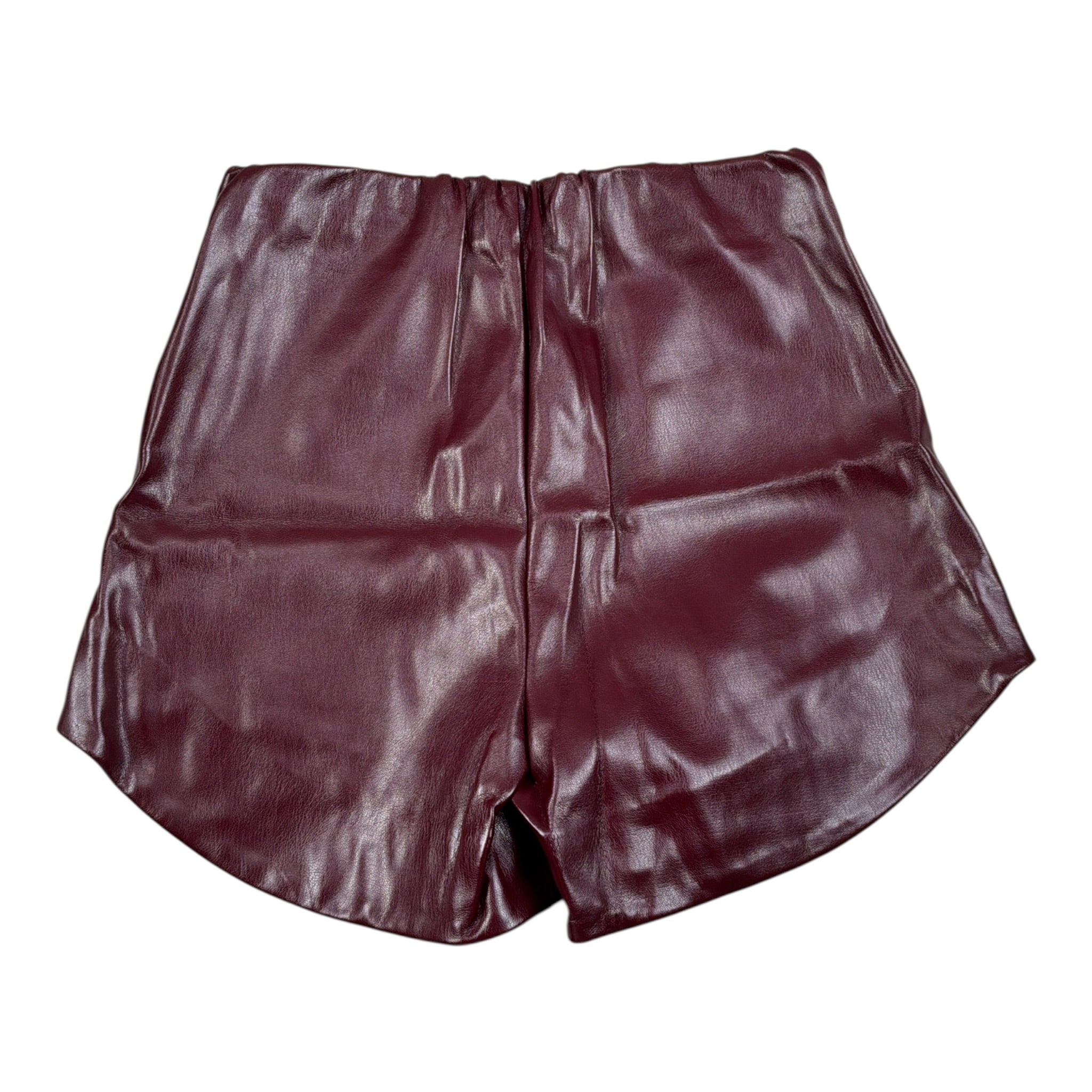 Lu Lu By Miss Grant Short Ecopelle tinta unita Bordeaux per Bambina LL3934XX BORDEAUX LU LU BY MISS GRANT 