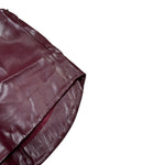 Lu Lu By Miss Grant Short Ecopelle tinta unita Bordeaux per Bambina LL3934XX BORDEAUX LU LU BY MISS GRANT 