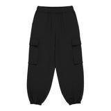 Lu Lu By Miss Grant Pantalone tinta unita con Elastico In Vita Nero per Bambina LL3947X NERO LU LU BY MISS GRANT 