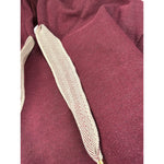 Lu Lu By Miss Grant Felpa tinta unita con Cappuccio Bordeaux per Bambina LL3960 BORDEAUX LU LU BY MISS GRANT 