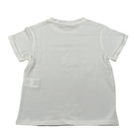 Lu Lu By Miss Grant T-Shirt tinta unita con Stampa Bianco per Bambina LL3968X BIANCO LU LU BY MISS GRANT 