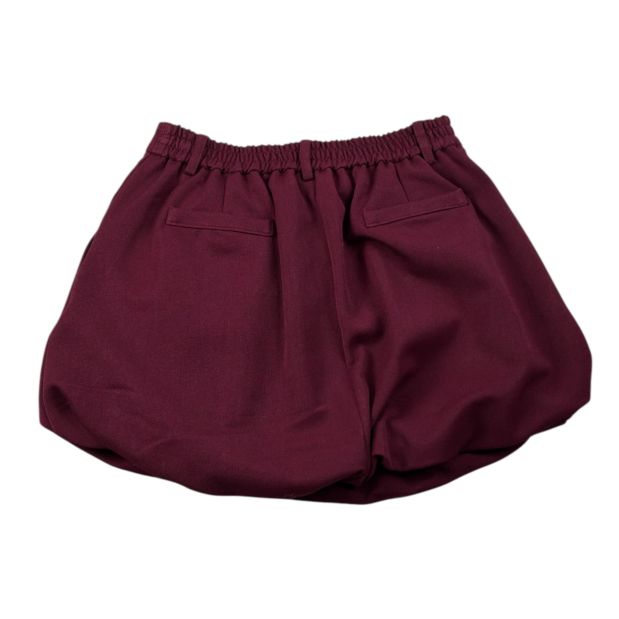 Lu Lu By Miss Grant Gonna tinta unita con Elastico In Vita Bordeaux per Bambina LL3977 BORDEAUX LU LU BY MISS GRANT 
