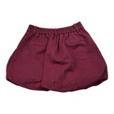 Lu Lu By Miss Grant Gonna tinta unita con Elastico In Vita Bordeaux per Bambina LL3977X BORDEAUX LU LU BY MISS GRANT 