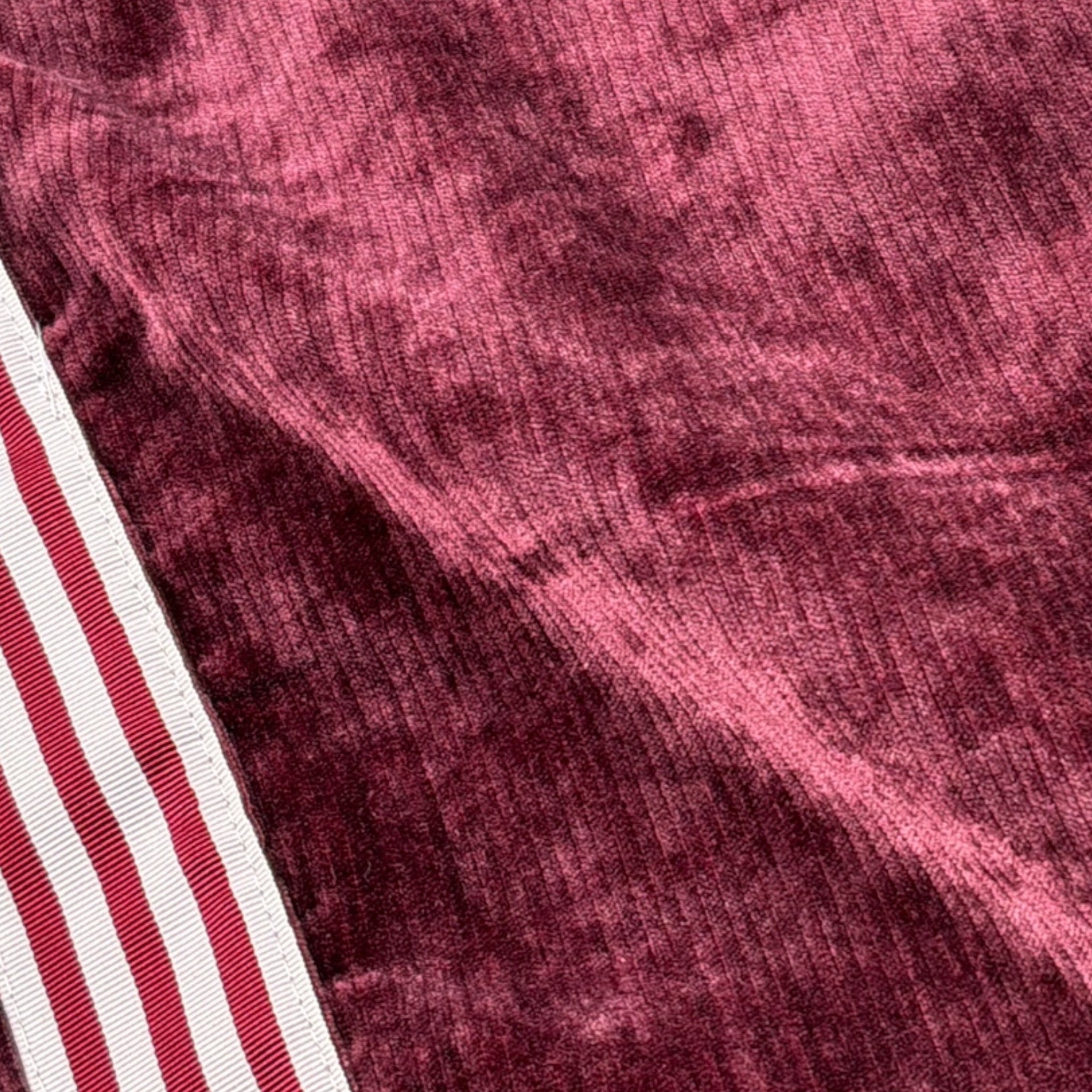 Lu Lu By Miss Grant Pantalone tinta unita In Camoscio Bordeaux per Bambina LL3980 BORDEAUX LU LU BY MISS GRANT 